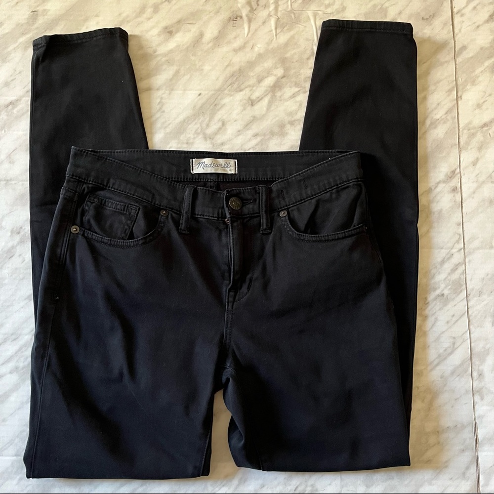 Madewell Black Skinny Skinny Jeans